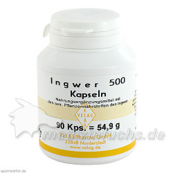 Ingwer 500, 90 ST – PZN 1058740