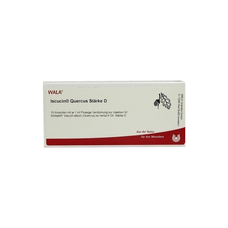 ISCUCIN QUERCUS STAERKE D, 10X1 ML – PZN 3083417
