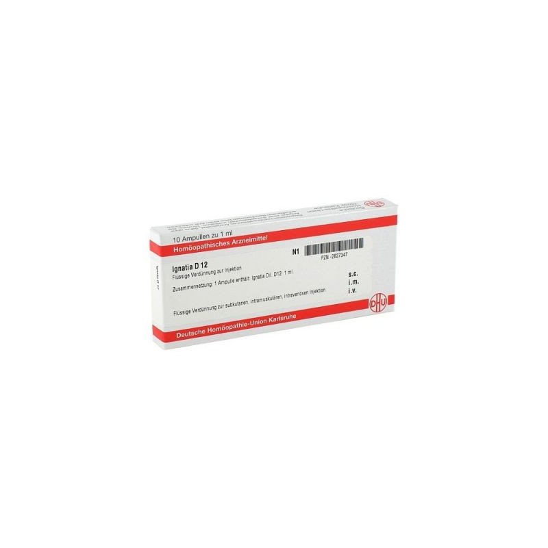 Ignatia D 12 Ampullen (10X1 ml) – PZN 2827347