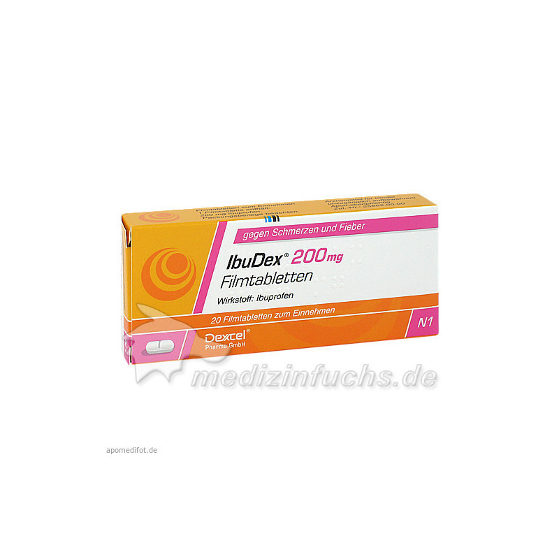 IbuDex 200mg, 20 ST – PZN 9294859