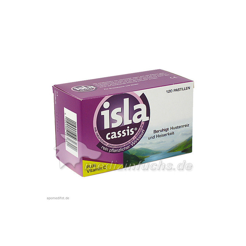 ISLA CASSIS Pastillen, 120 ST – PZN 3397759