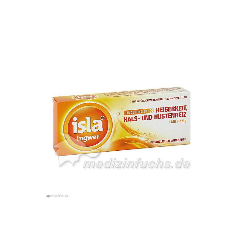 Isla-Ingwer Pastillen, 30 ST – PZN 7233871