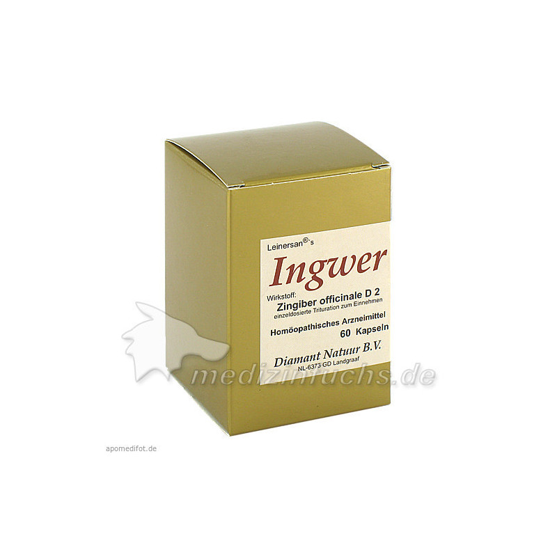 Ingwer, 60 ST – PZN 1316389