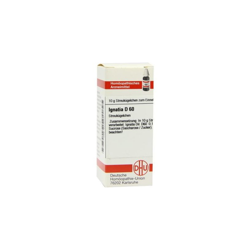 Ignatia D 60 Globuli (10 g) – PZN 8479350