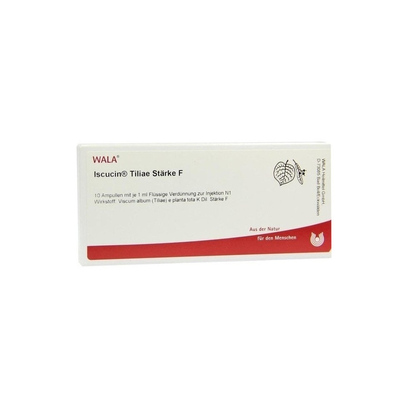 ISCUCIN TILIAE STAERKE F, 10X1 ML – PZN 4429585