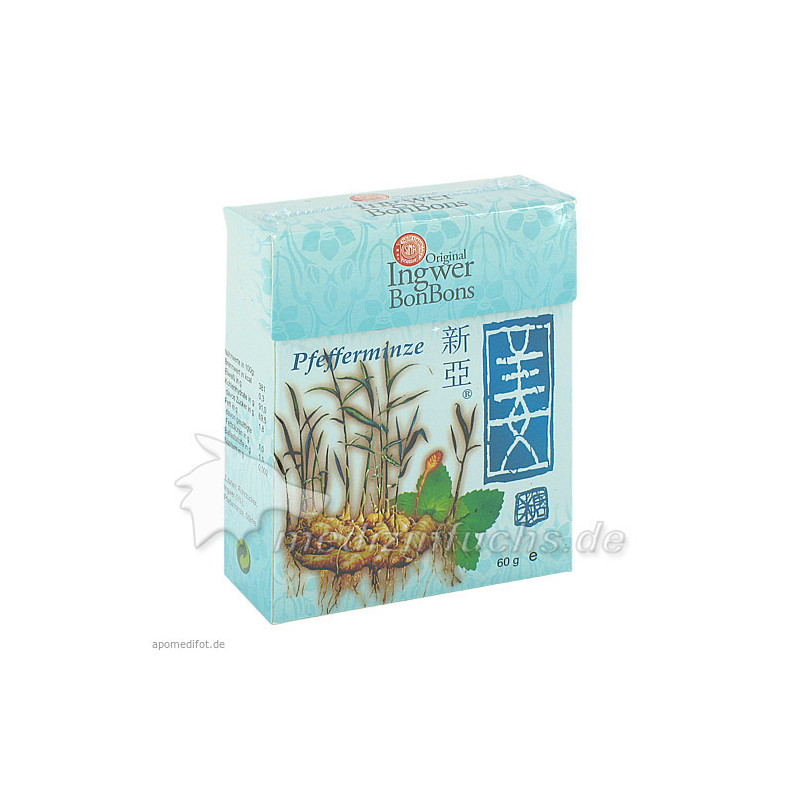 Ingwerbonbons Original Pfefferminze, 60 G – PZN 1914788