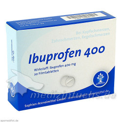 Ibuprofen Sophien 400, 20 ST – PZN 5960176