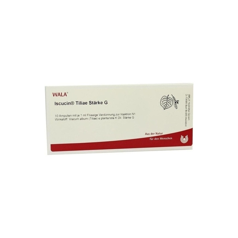 ISCUCIN TILIAE STAERKE G, 10X1 ML – PZN 4429616