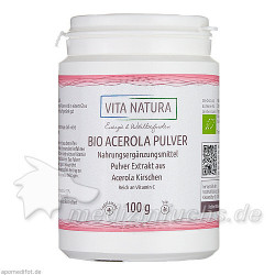 Acerola Pulver Bio, 100 G – PZN 11341684