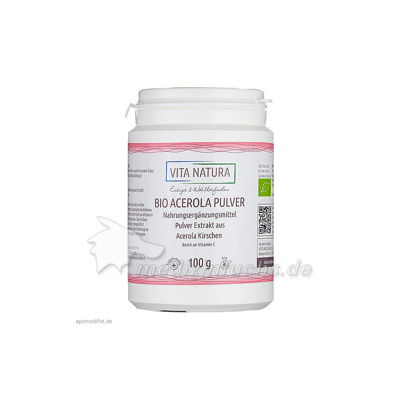 Acerola Pulver Bio, 100 G – PZN 11341684