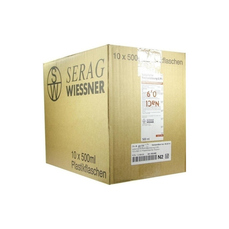 ISOTONISCHE Kochsalzl, 10X500 ML – PZN 1208429