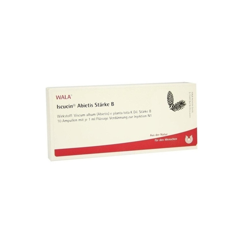 ISCUCIN ABIETIS STAERKE B, 10X1 ML – PZN 4428700