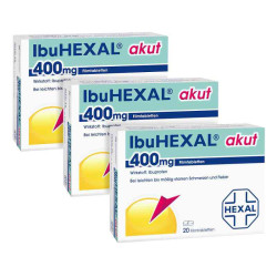 IbuHEXAL akut 400 (3x20 stk) – PZN 8100077