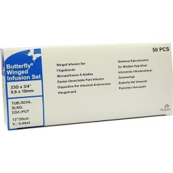 Infusionszubehör Butterfly 23G blau, 50 ST – PZN 6463296