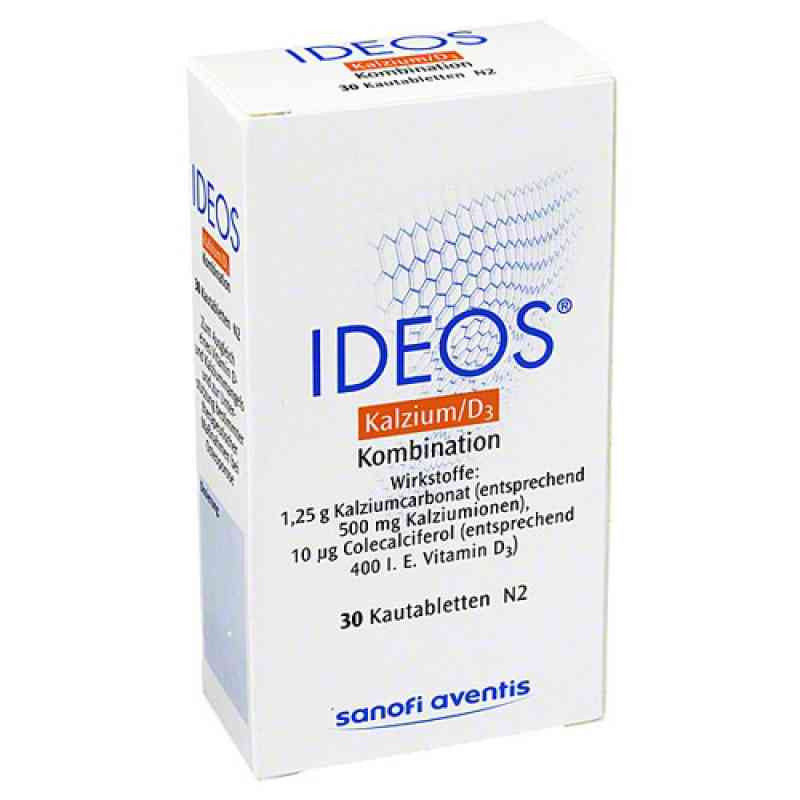 Ideos 500mg/400 I.E. (30 stk) – PZN 578182