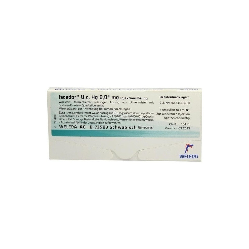 Iscador U c. Hg 0.01mg, 7X1 ML – PZN 1386579