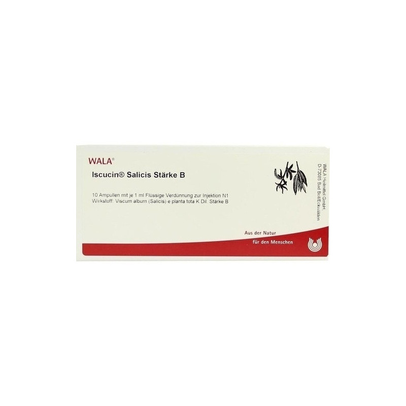 ISCUCIN SALICIS STAERKE B, 10X1 ML – PZN 3083506