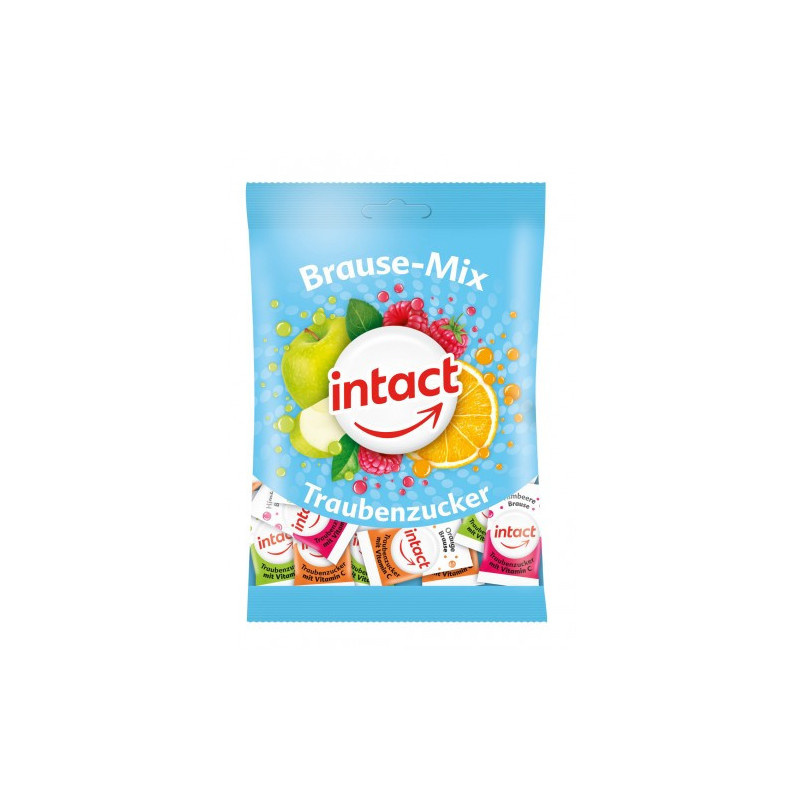 INTACT Traubenzucker Brause-Mix, 75 G – PZN 10343669