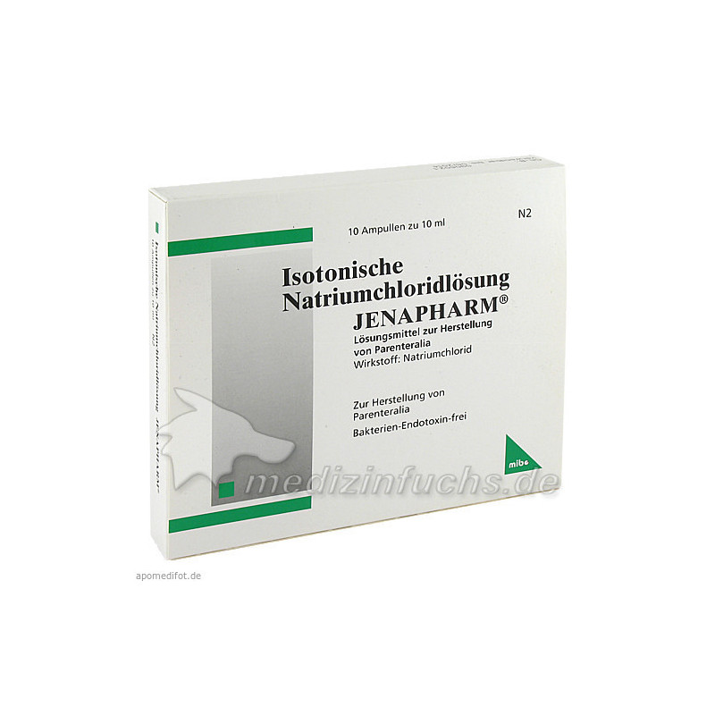 ISOTONISCHE NATRIUMCHLORID JENAPHARM, 10X10 ML – PZN 4077034
