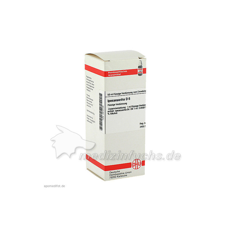 IPECACUANHA D 6, 50 ML – PZN 2810105
