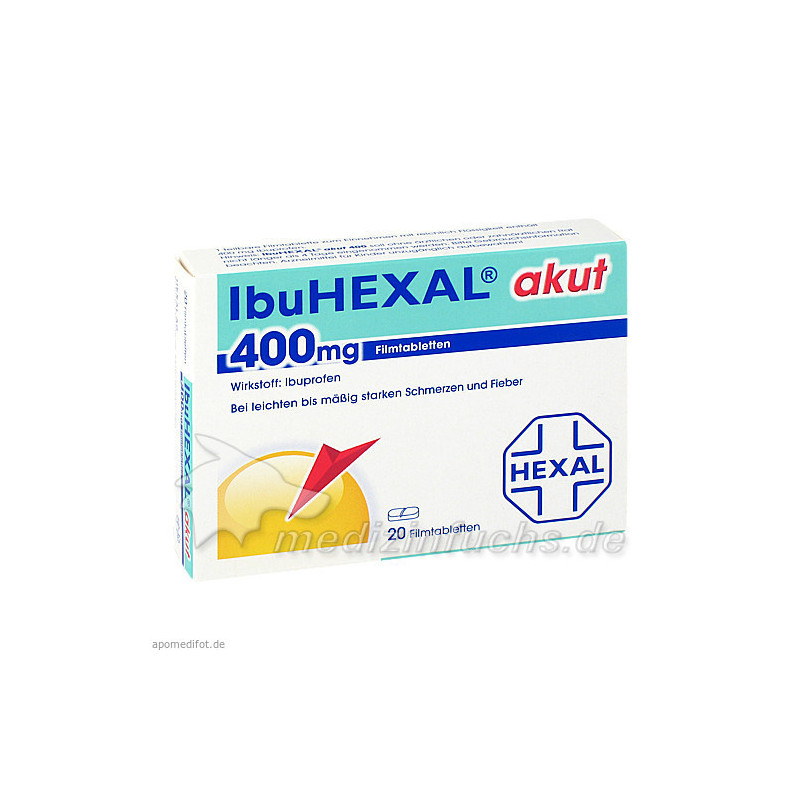 Ibuhexal akut 400, 20 ST – PZN 68972