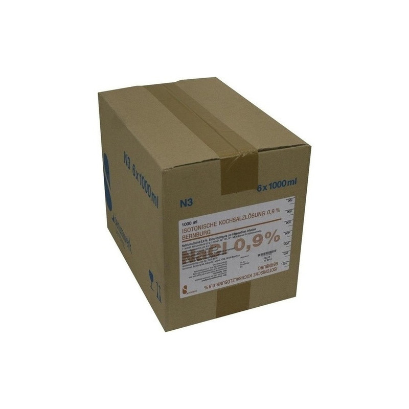 ISOTONISCHE KOCHSALZ 0.9%, 6X1000 ML – PZN 7510862