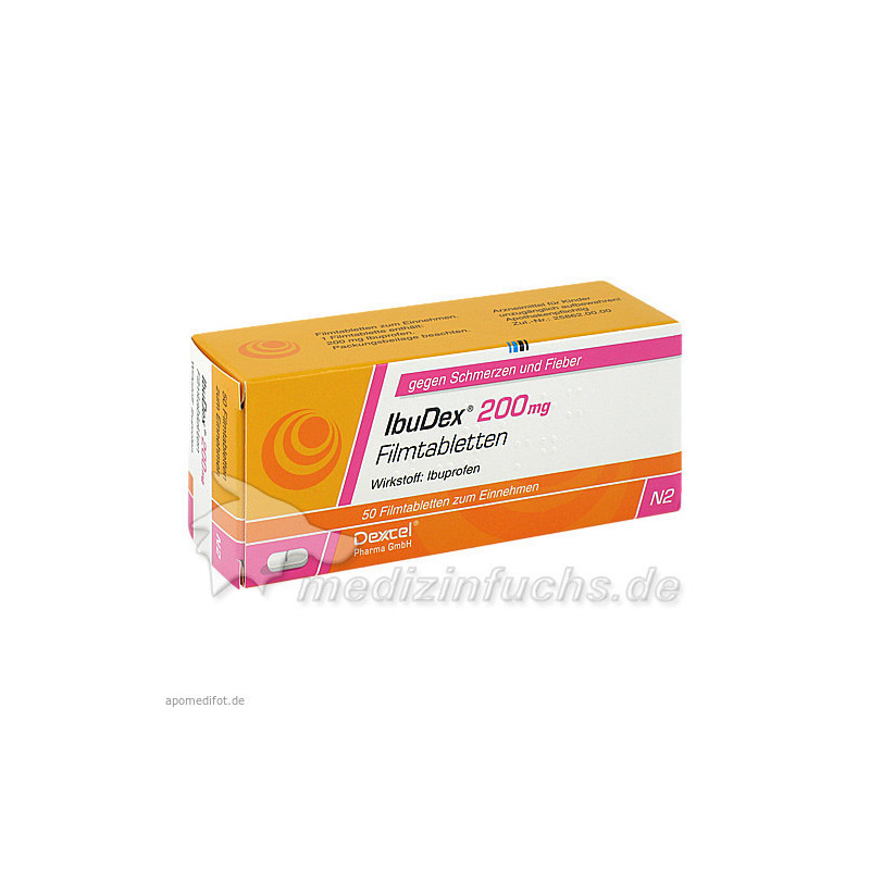 IbuDex 200mg, 50 ST – PZN 9294888